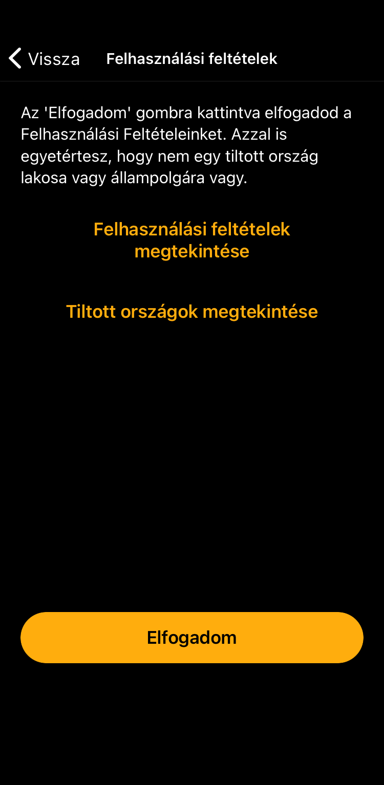 Felhasználási feltételek