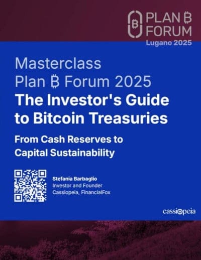 Útmutató a Bitcoin-tartalékkezelő vállalatokhoz